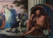 unknow artist Oil painting of Diogenes by Pugons France oil painting artist